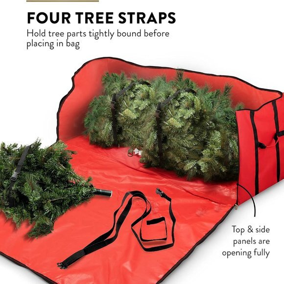 Christmas Tree Storage Bag 7.5 Ft - Artificial Disassembled Christmas Tree Stora - Picture 6 of 8